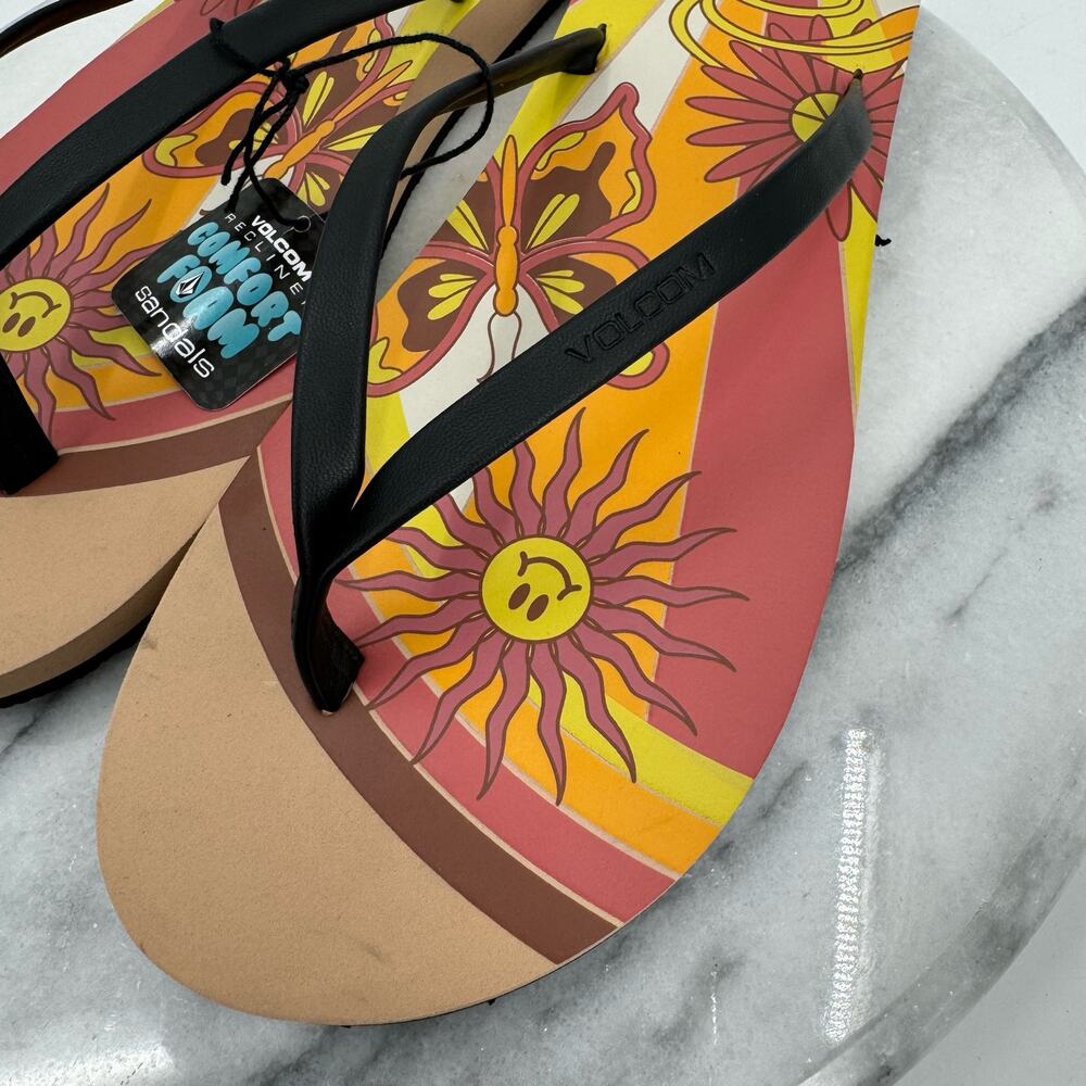 NWT Volcom Color Me Spring Sandals - Picture 5 of 6